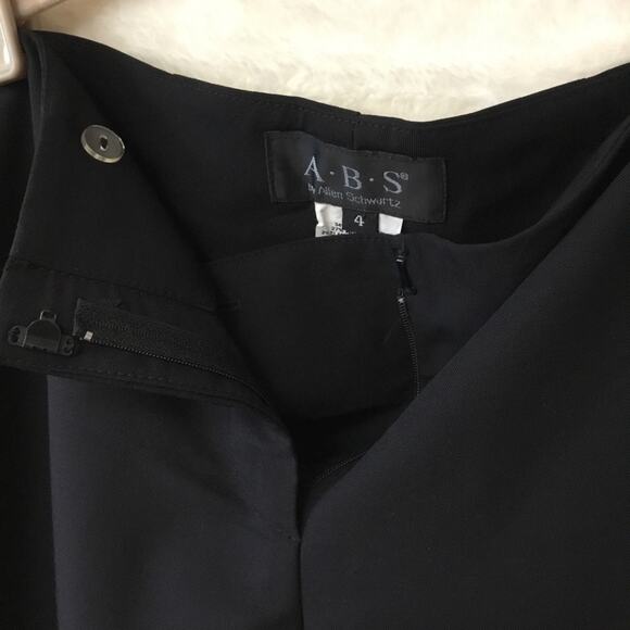 A.B.S. by Allen Schwartz Black Dress Pants with Split Hem - Picture 8 of 12